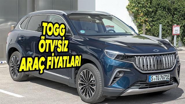 Togg ÖTV'siz Araç Fiyat Listesi - 2026 Güncel haber gorsel 20260719200004