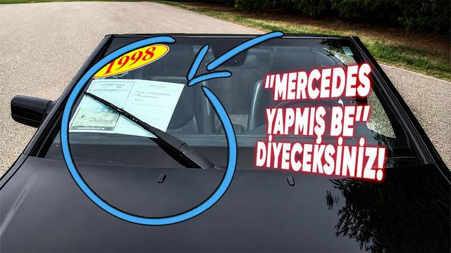 Boşuna 'Yıldız' Değil: Mercedes'lerdeki Mühendislik Harikası Silecek Detayı haber gorsel 20260728100012